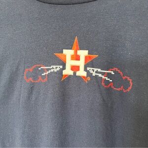 Houston Astros Fanatics Tee Men’s 2XL Navy NWOT